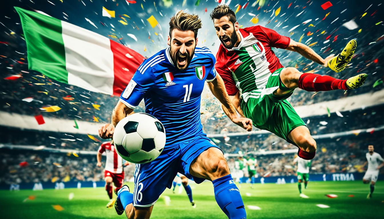 Taruhan langsung bola Italy online