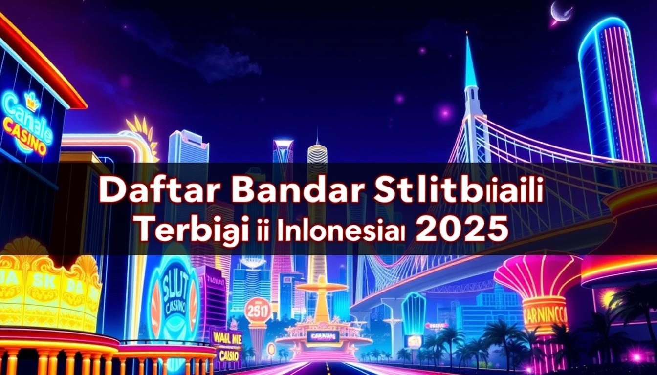 Daftar Bandar Slot Terbaik